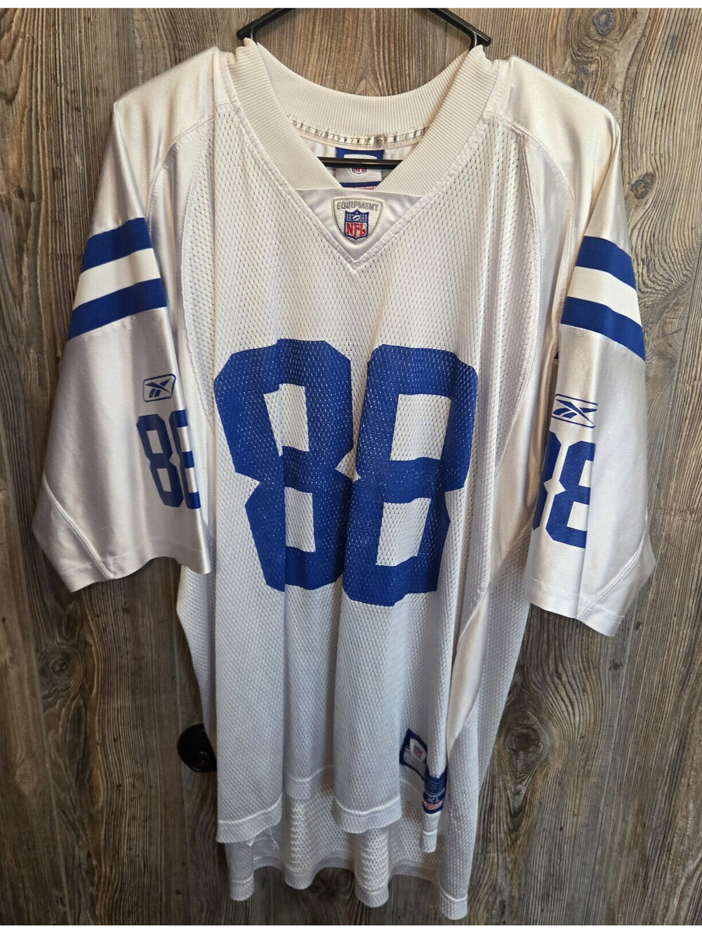Indianapolis Colts NFL Jersey Mens XL White Reebok VINTAGE Marvin Harrison #88